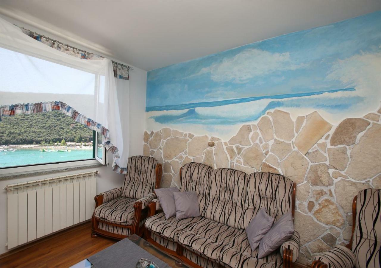4 Persons App With Great Sea View,Ac,Wifi,399 Lejlighed Rabac Eksteriør billede